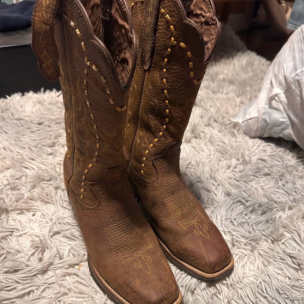Brown Western Cowboy Boots